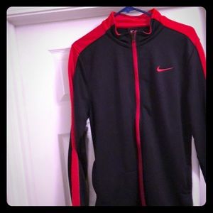 Black nike zip up jacket